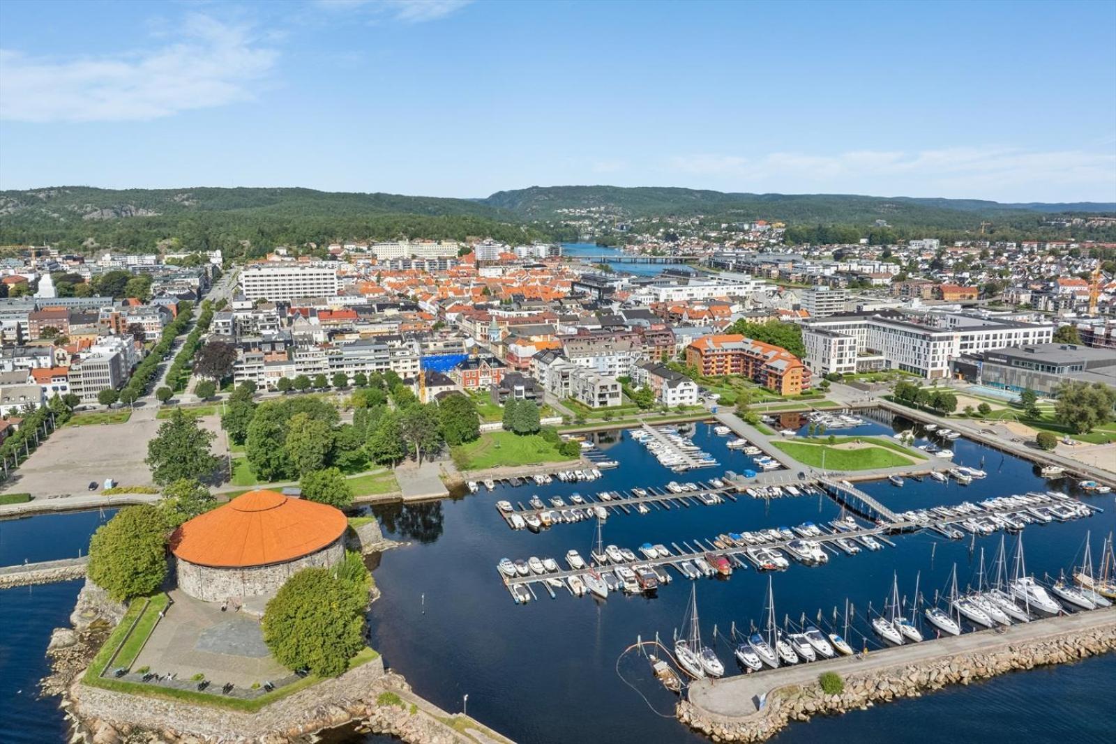 Kristiansand, Bystranda 59M2, 2 Soverom, 6 Senger Daire Dış mekan fotoğraf